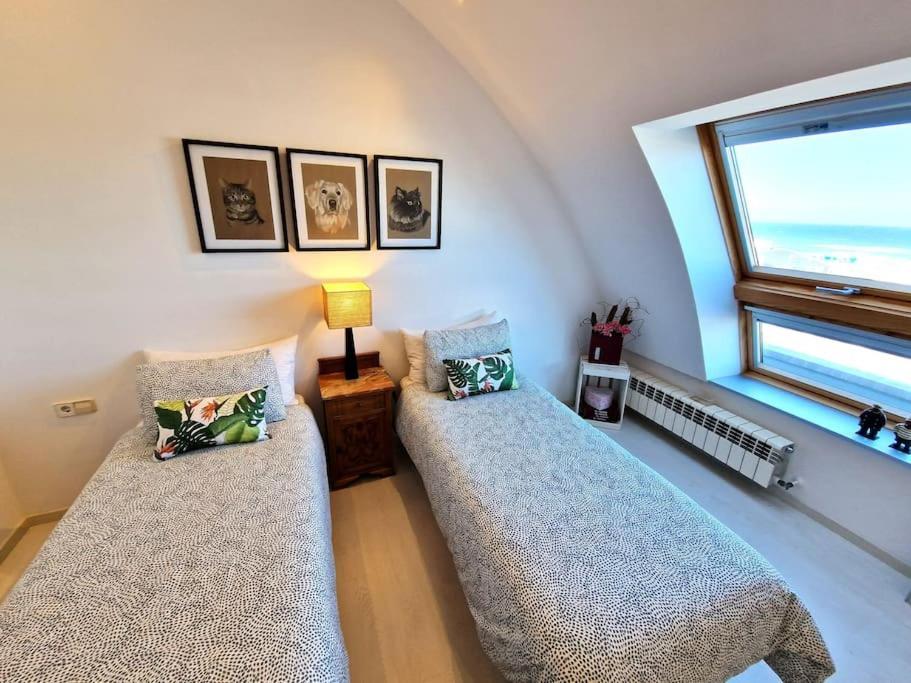 Apartamento Deluxe Vistas Al Mar Burela Eksteriør bilde